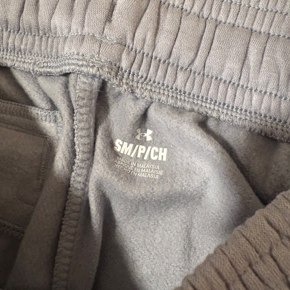 Men’s Under Armour Freedom Rival Fleece Joggers – Size Small – Grey - Picture 5 of 7